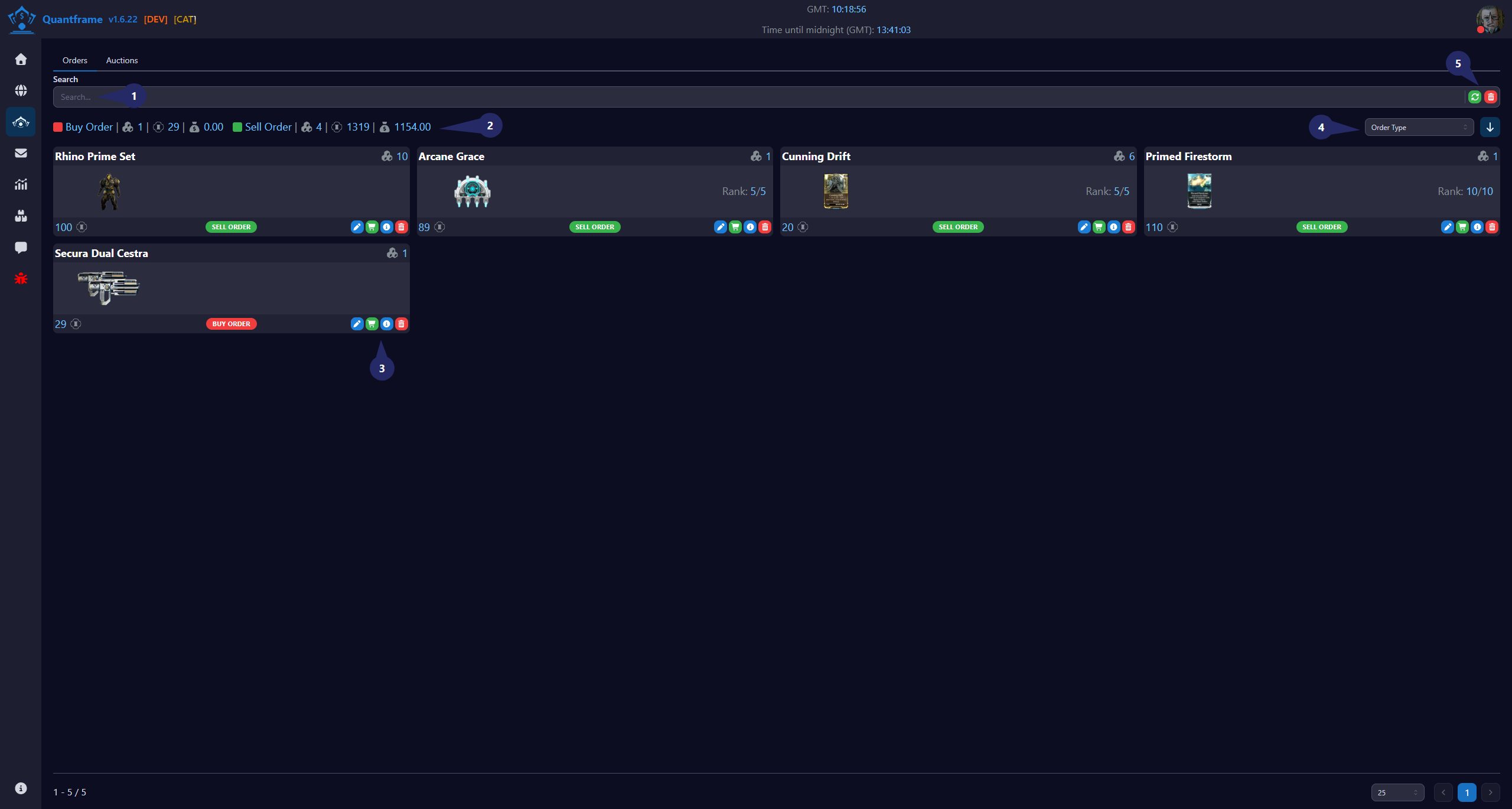 Warframe Market Orders Banner